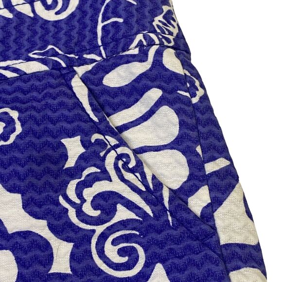 Lilly Pulitzer The Walsh Shorts Women's Size 0 Spectrum Blu Tide Pools 3" - Picture 2 of 7